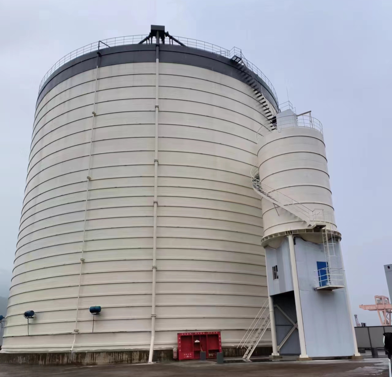 龙游10万吨水泥钢板库